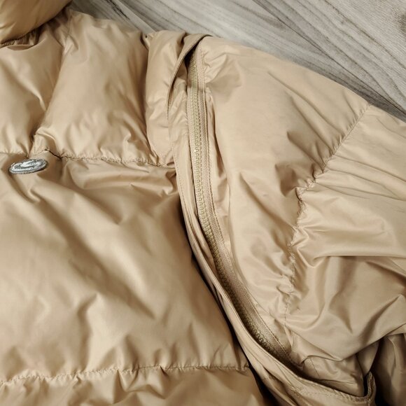 Vintage G UNIT Denim Co 50 Cent Heavyweight Puffer Vest/Jacket Tan Mens Sz 2XL - Picture 15 of 15